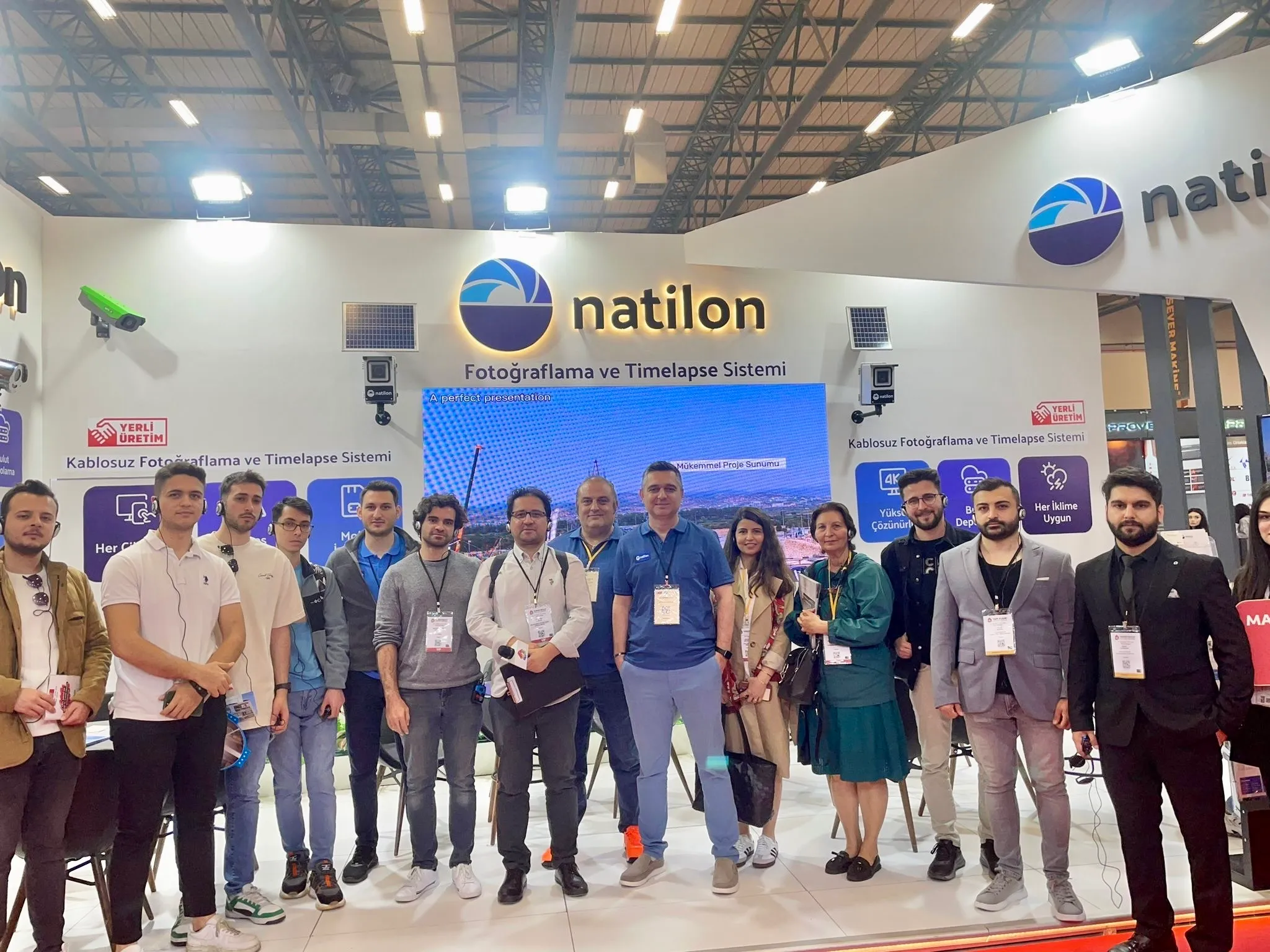 Natilon Teknoloji A.Ş. standı